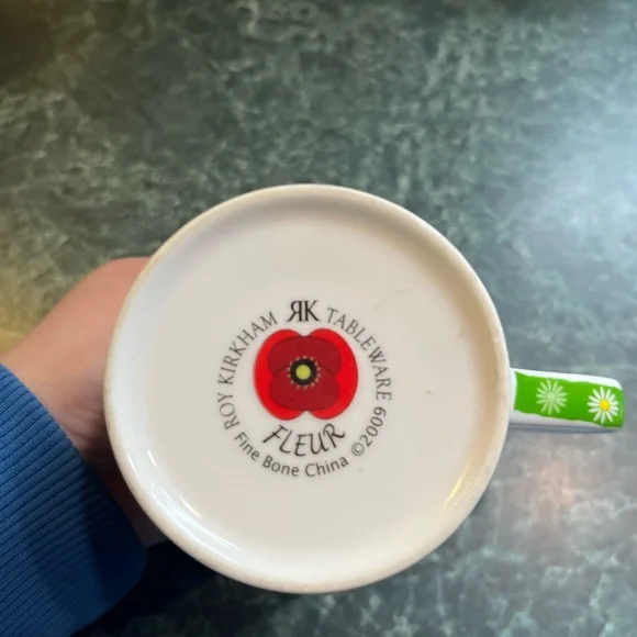 Roy Kirkham Floral Mug - 8oz - Picture 3 of 3